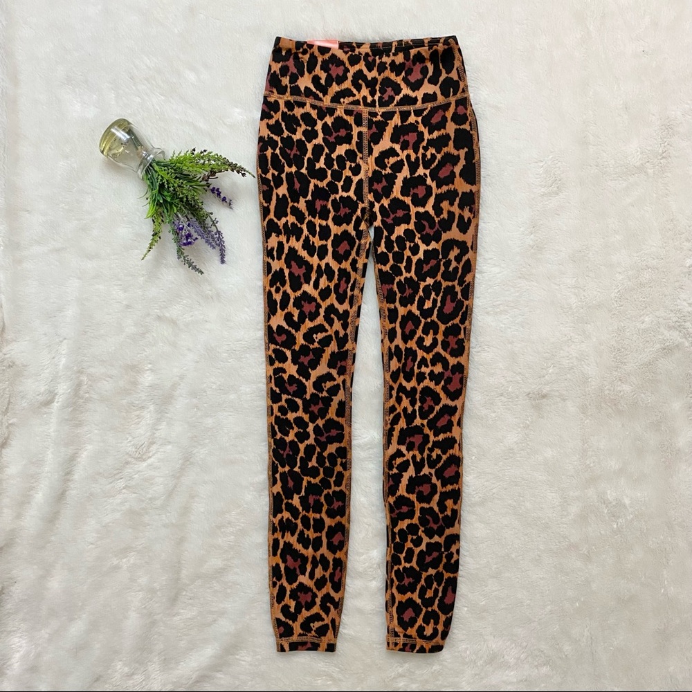 NEW J. Crew Weekend High Waisted Leopard Print Leggings - Picture 4 of 8